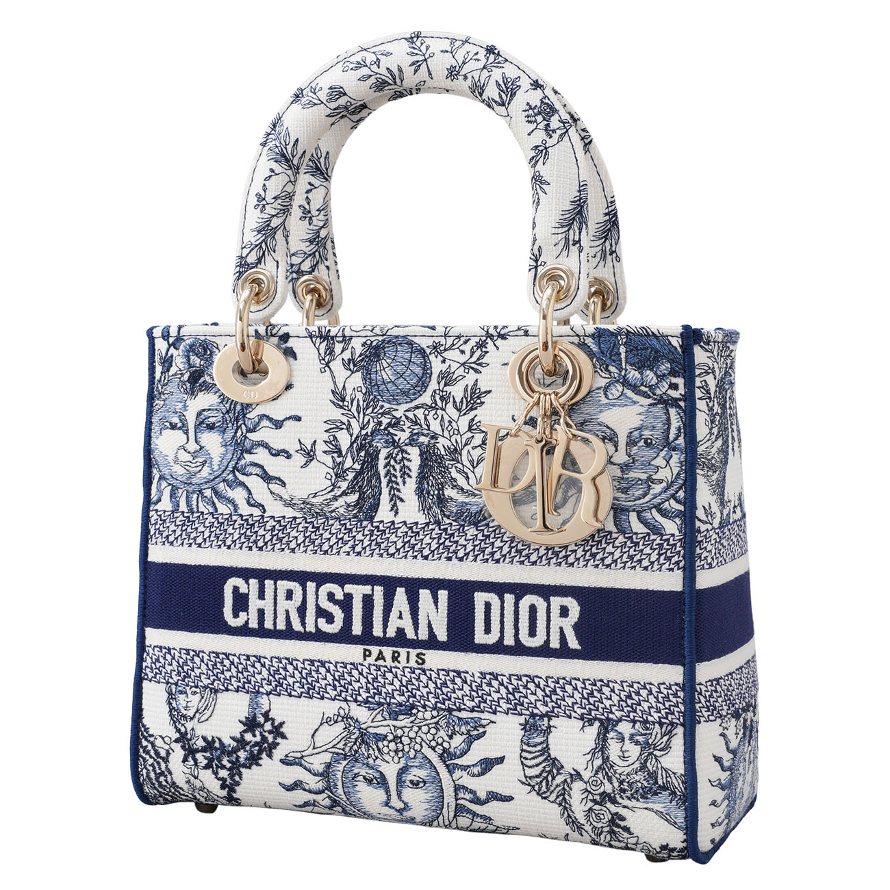 CHRISTIAN DIOR(USED)크리스찬디올 레이디 D LITE 미디엄 백